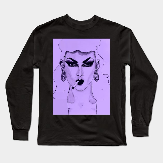 You're Turning violet, Violet! Long Sleeve T-Shirt by MadsAve